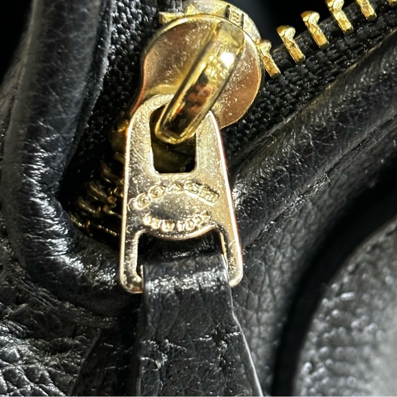 COACH Pebbled Leather Mini Nolita Satchel w/ Removable Strap, GUC - Picture 9 of 15